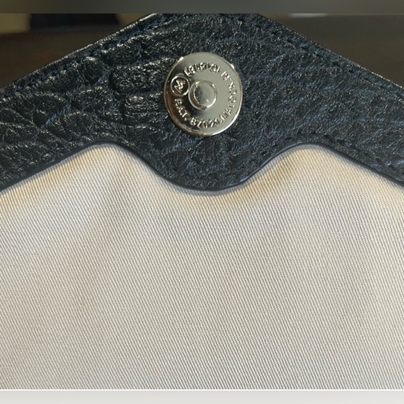 Banana Republic leather clutch handbag - Picture 7 of 8